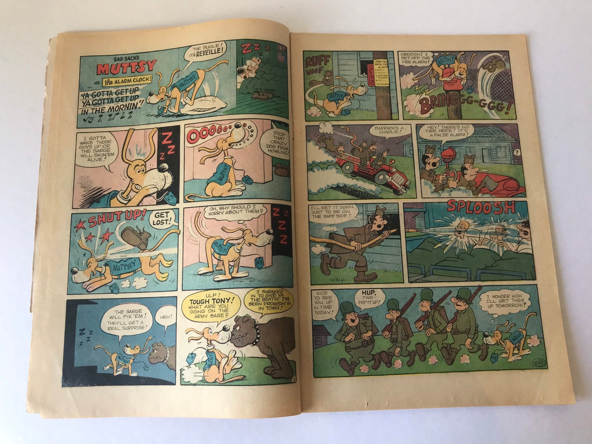 Sad Sack’s Muttsy The Talking Dog | Harvey Hits Comic September No. 108