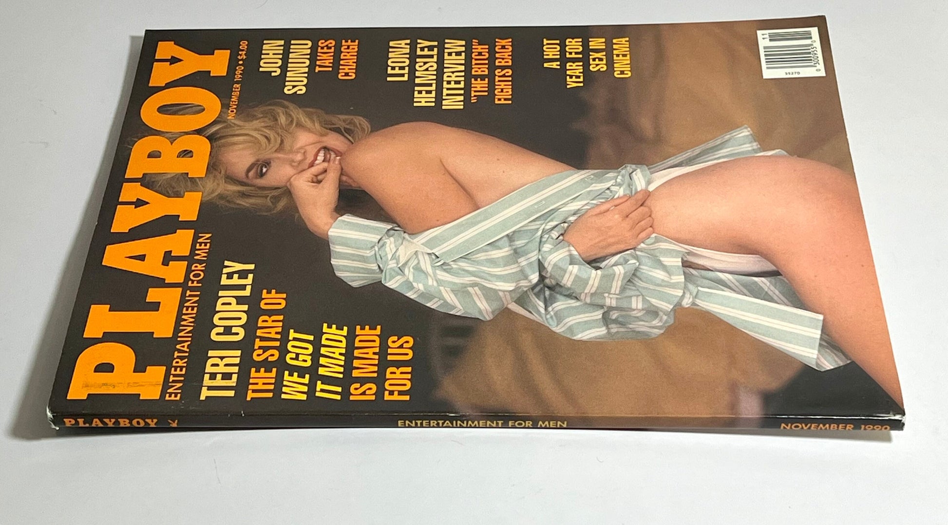 1990 Playboy Magazine Terri Copley November Issue