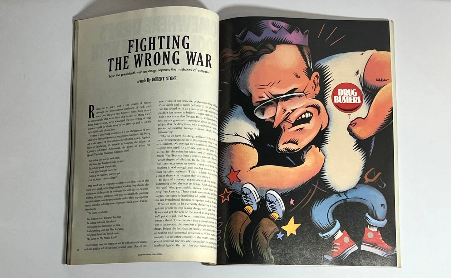 1990 Playboy Magazine Sharon Stone July Issue