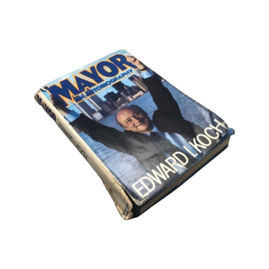 1984 'Mayor' by Edward Koch Paperback Edition, Political Memoir, NYC History Book, Mayor Biography, Urban Politics