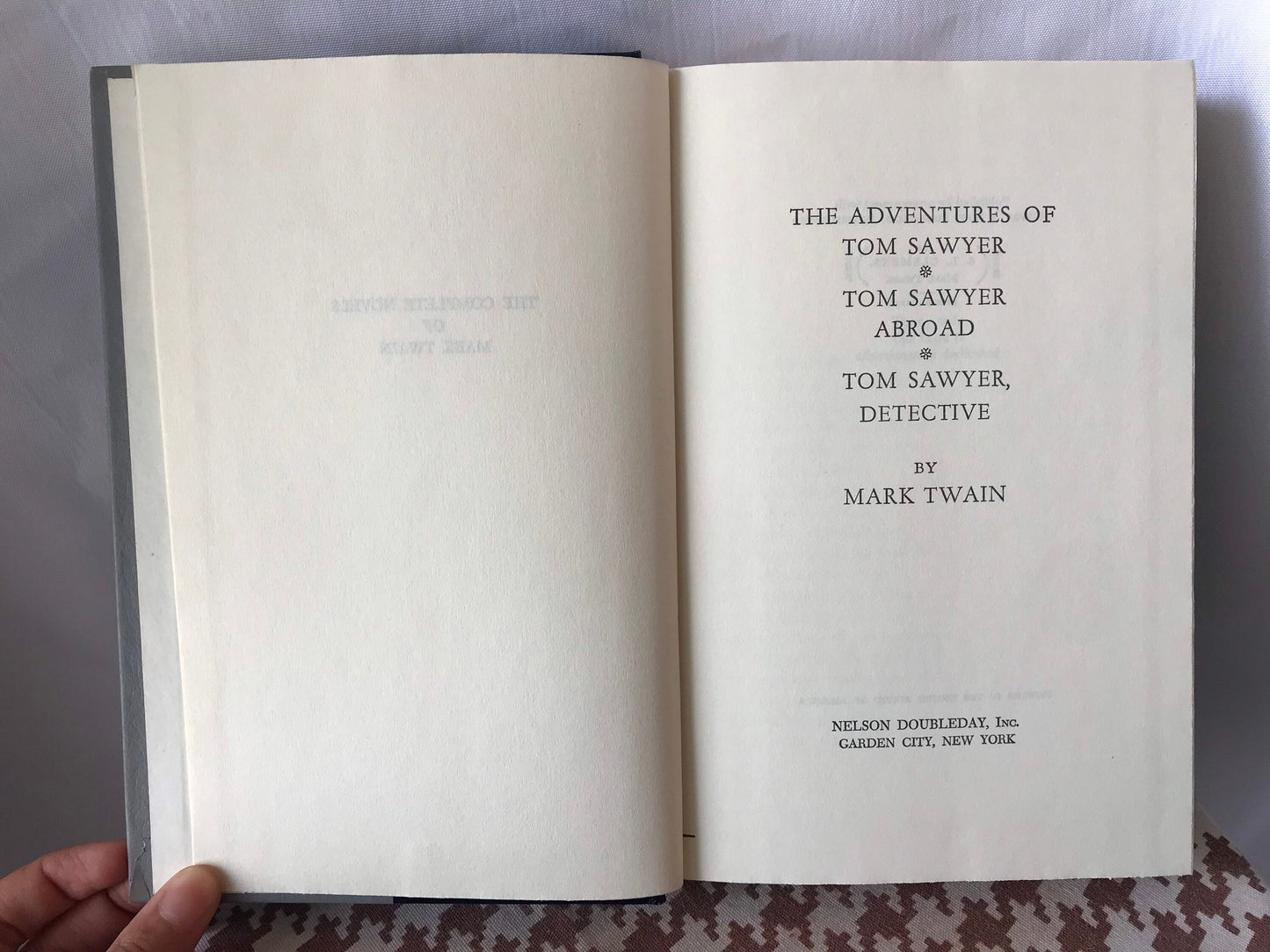 The Adventures of Tom Sawyer by Mark Twain | Tom Sawyer Abroad | Tom Sawyer Detective | Literature & Fiction