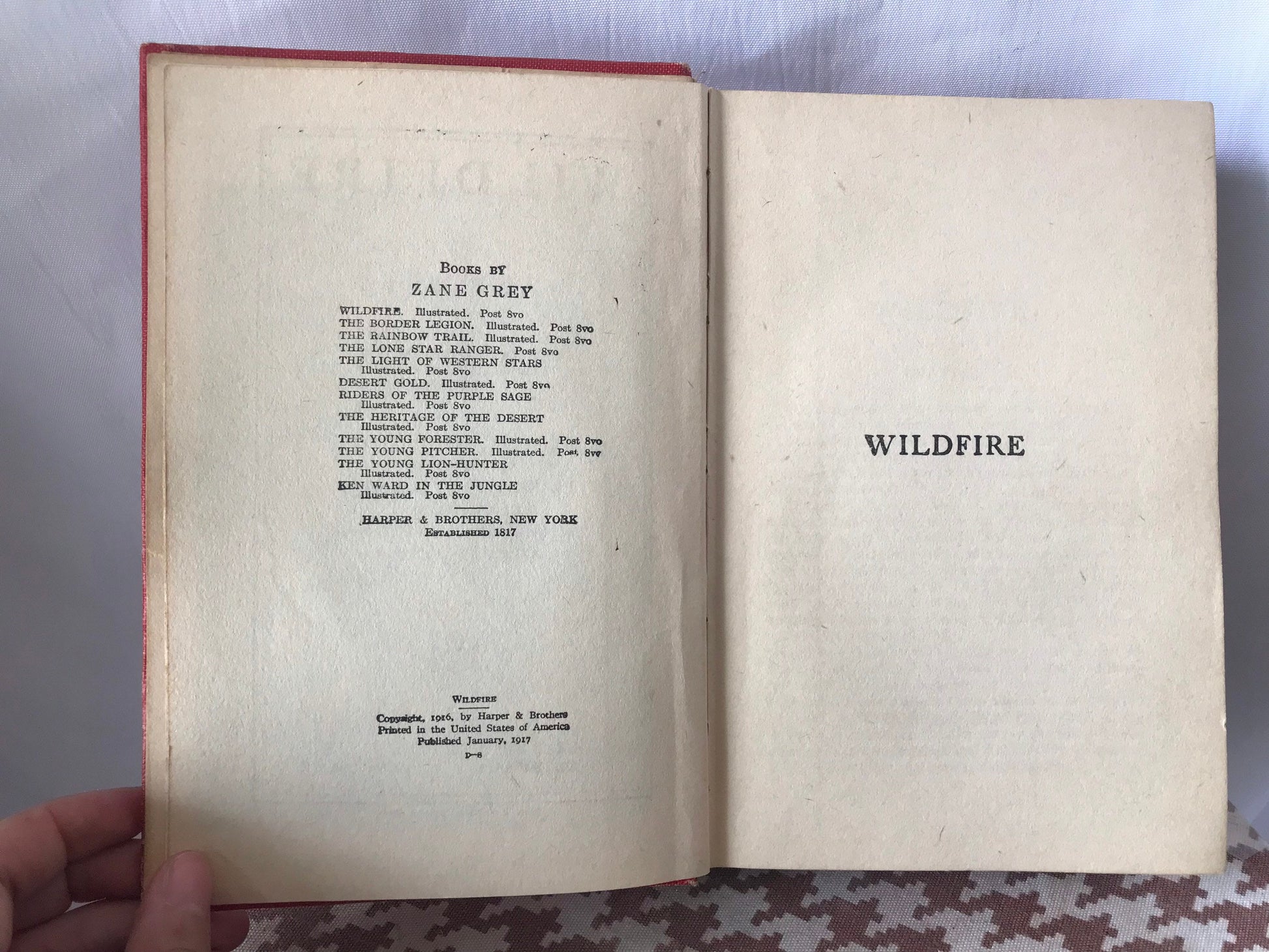 Wildfire by Zane Grey | Literature