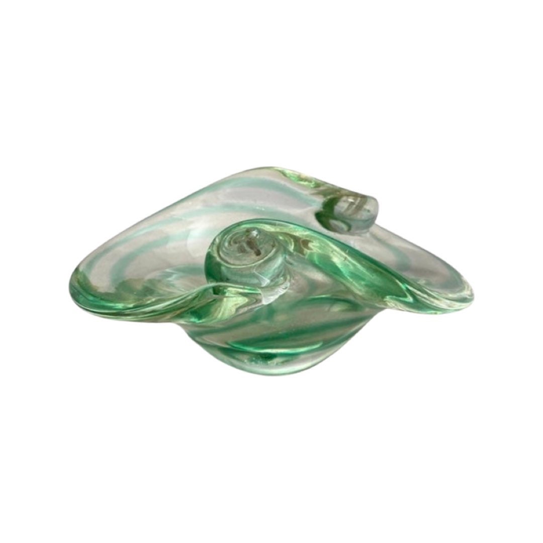 Green Murano Glass Bowl | Home Decor