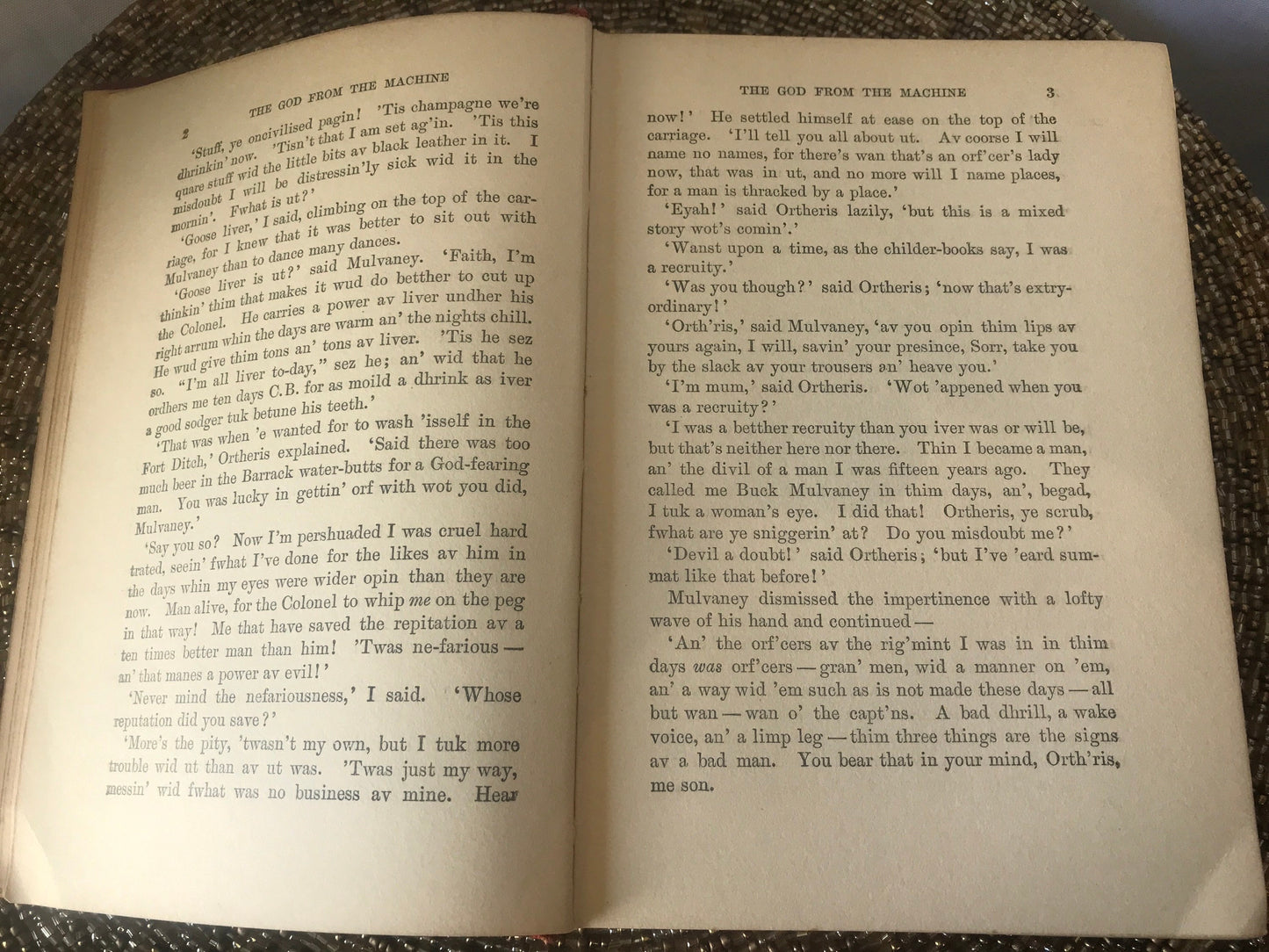 Soldiers Three The Story of the Gadsby’s In Black and White by Rudyard Kipling | Literature