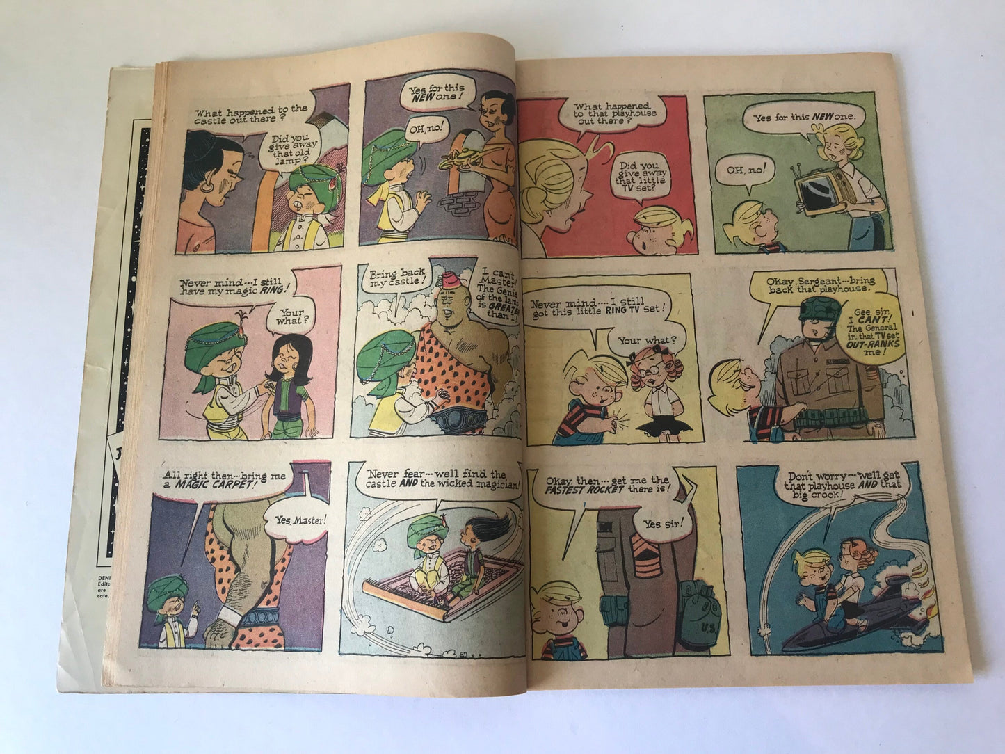 Dennis the Menace “Way-out Stories” | 1967 Comic