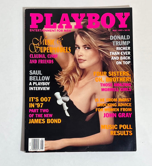 May 1997 Playboy Magazine Music and Supermodels | Memorabilia