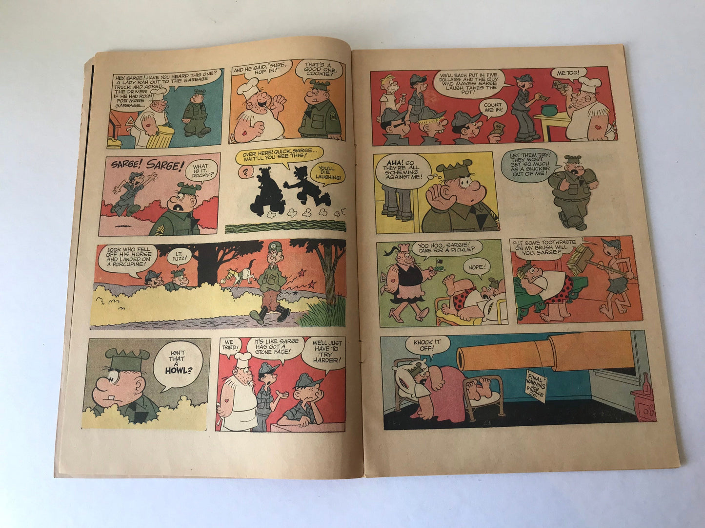 Beetle Bailey Comic by Mort Walker | King Comics October 1955 Issue