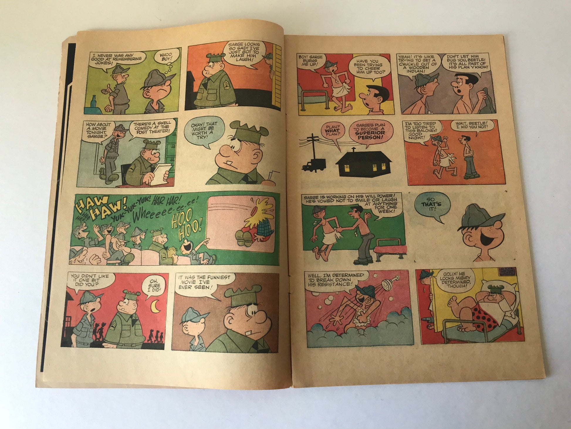 Beetle Bailey Comic by Mort Walker | King Comics October 1955 Issue