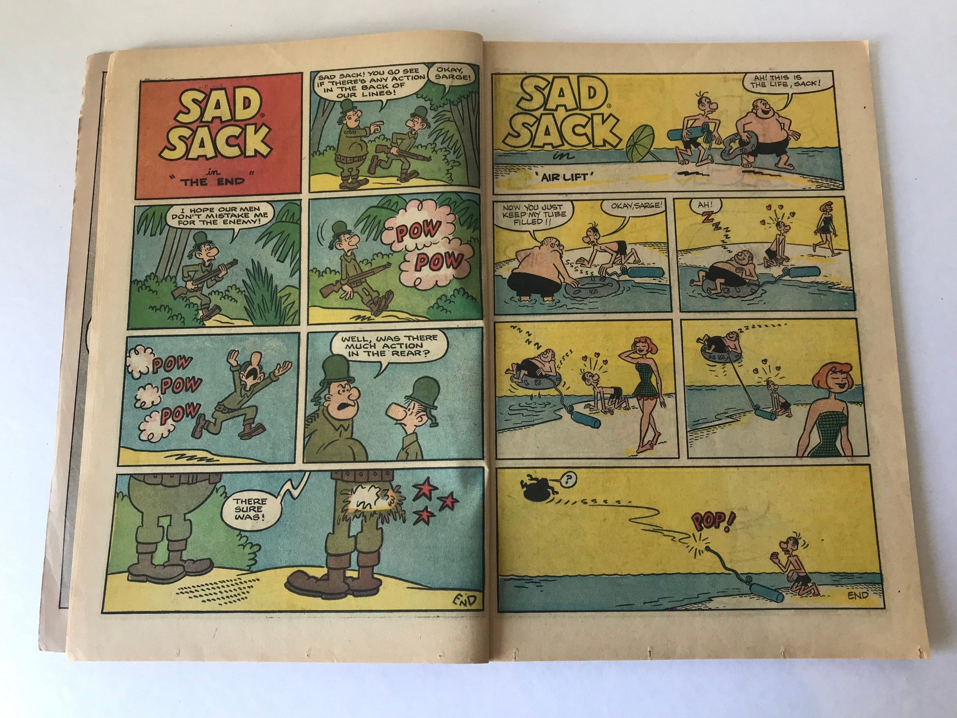 Sad Sad Sack World Cartoon Comic | Giant Harvey Comics Dec. No.11