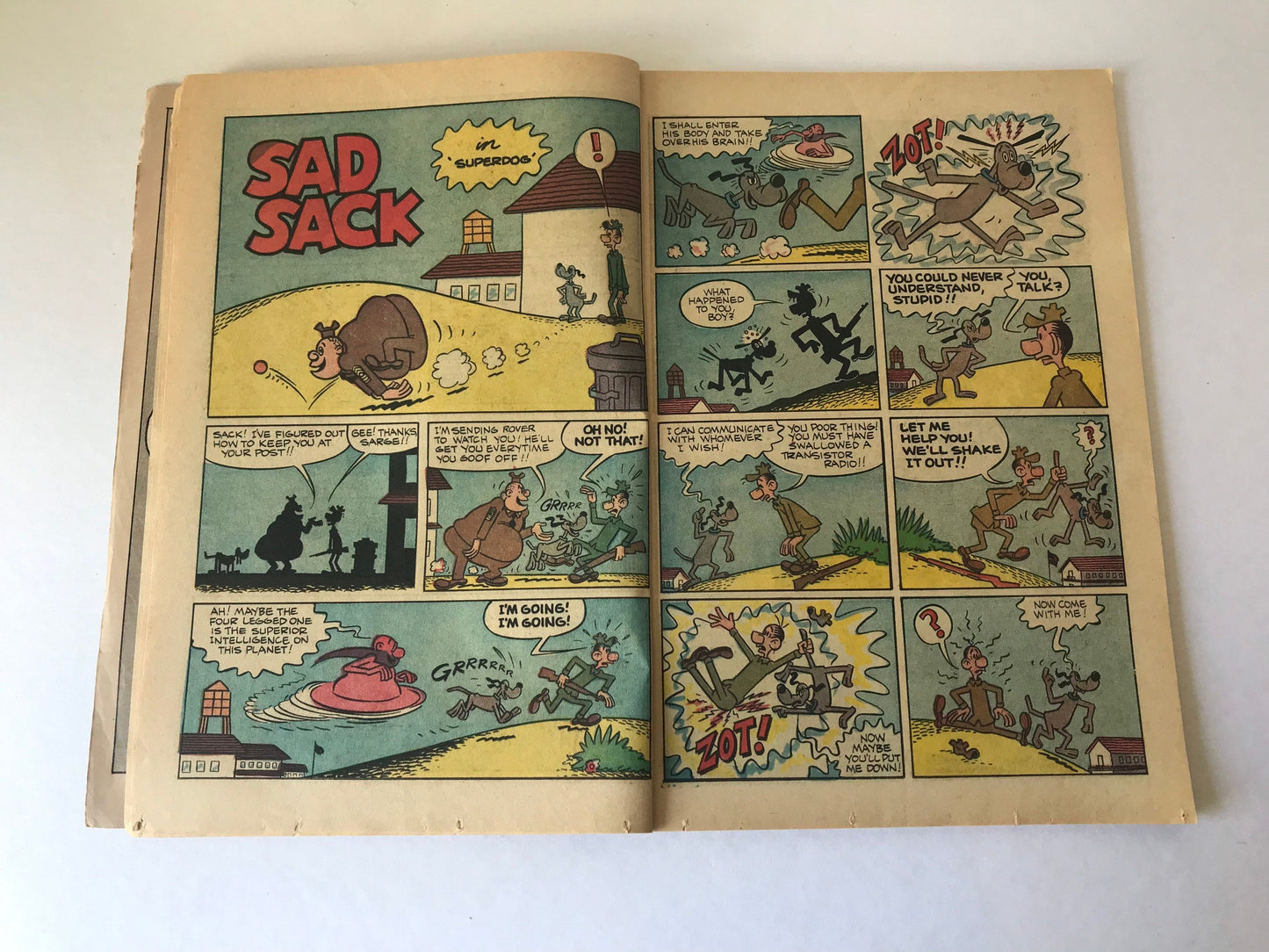 Sad Sad Sack World Cartoon Comic | Giant Harvey Comics Dec. No.11