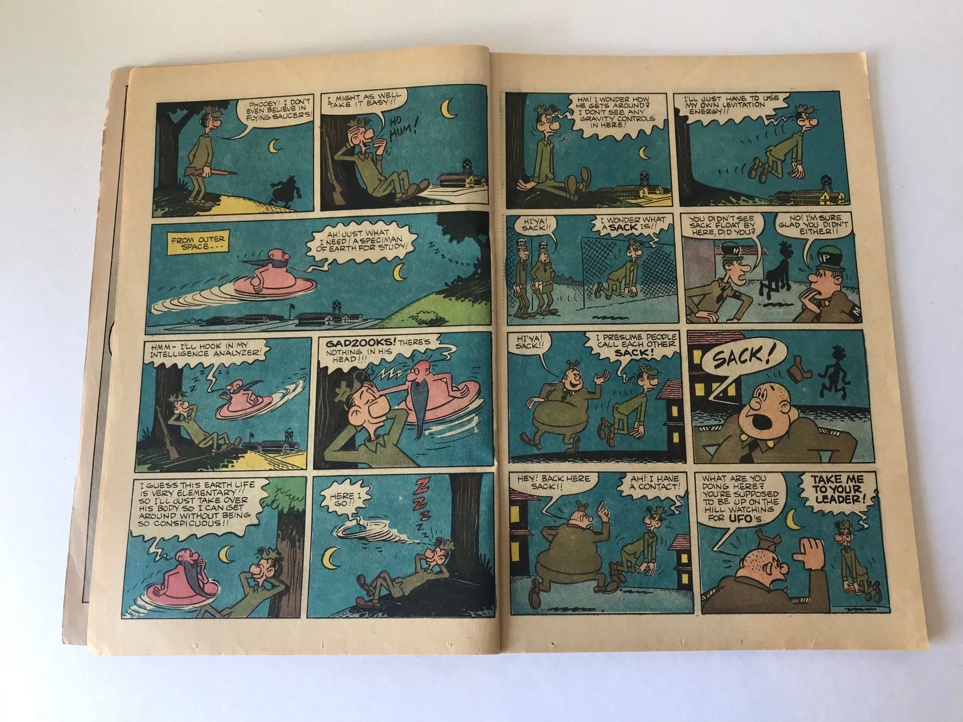 Sad Sad Sack World Cartoon Comic | Giant Harvey Comics Dec. No.11