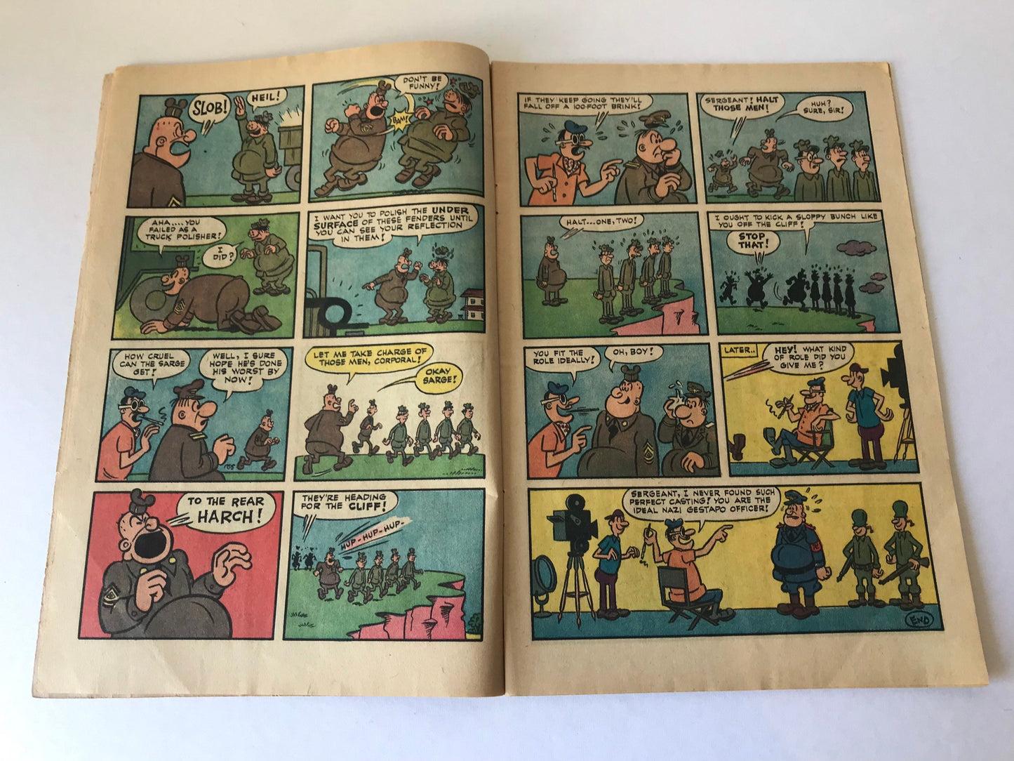 Sad Sack and the Sarge Cartoon Comic | Harvey Comics September Issue No. 57