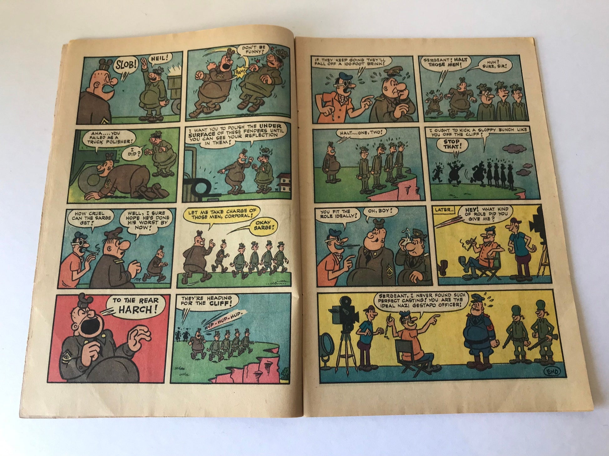 Sad Sack and the Sarge Cartoon Comic | Harvey Comics September Issue No. 57