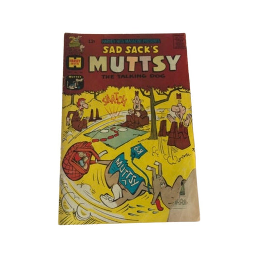 Sad Sack’s Muttsy The Talking Dog | Harvey Hits Comic September No. 108