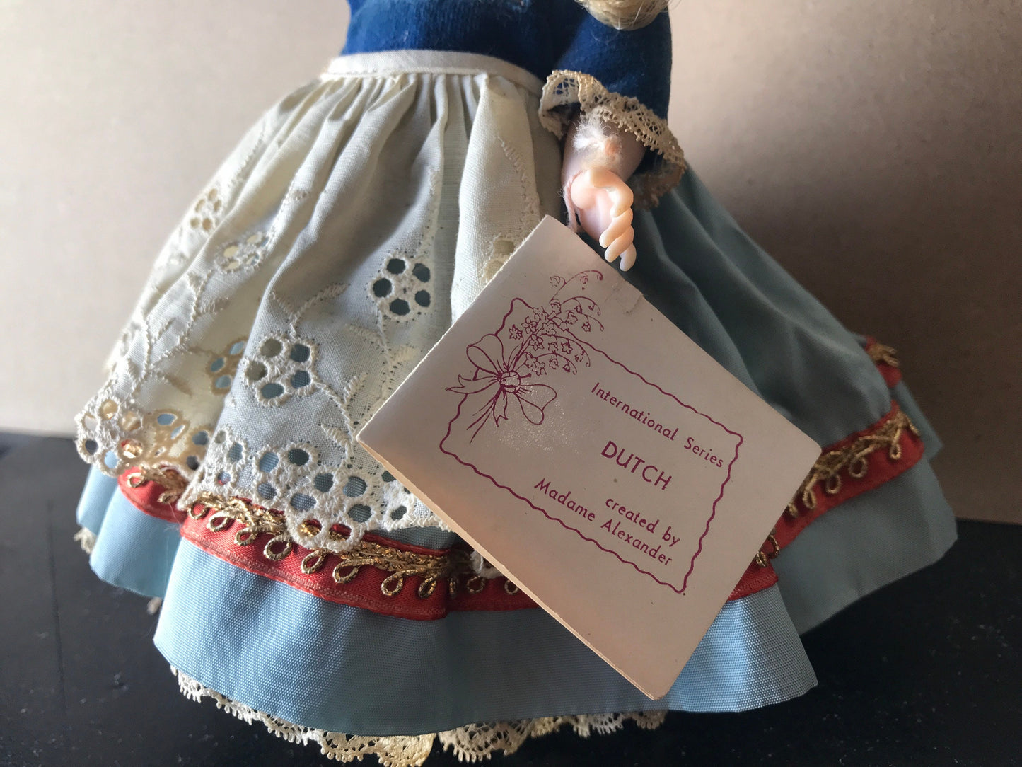 Vintage 1961 Madame Alexander “Dutch” Doll