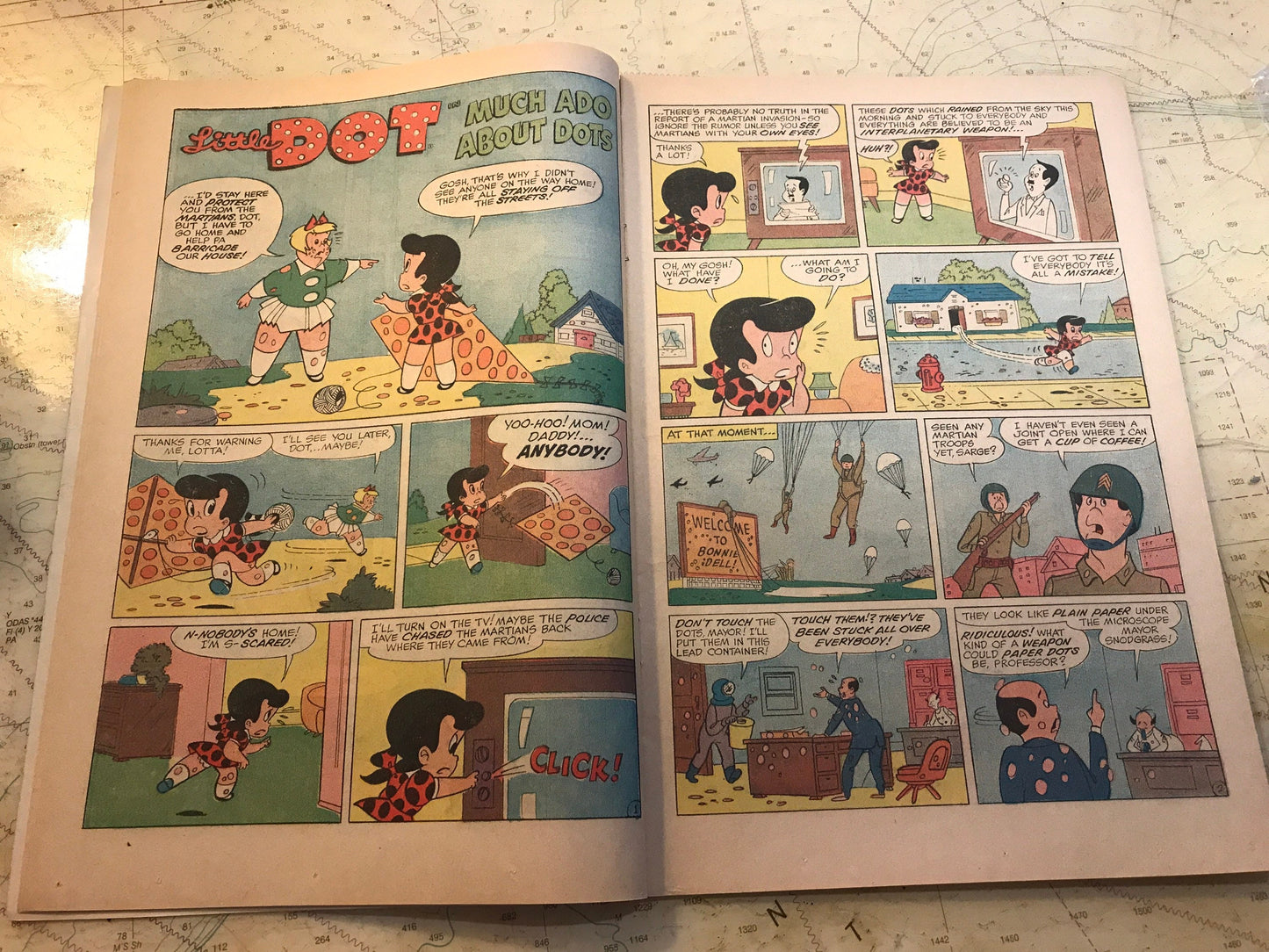 Vintage Little Dot Dot•Land Comic | September No.26 Issue | Harvey Comics Magazine