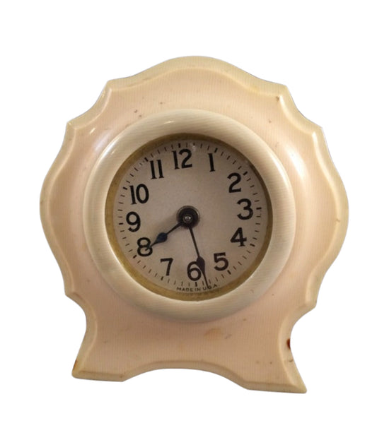 Vintage Celluloid Clock | Home Decor