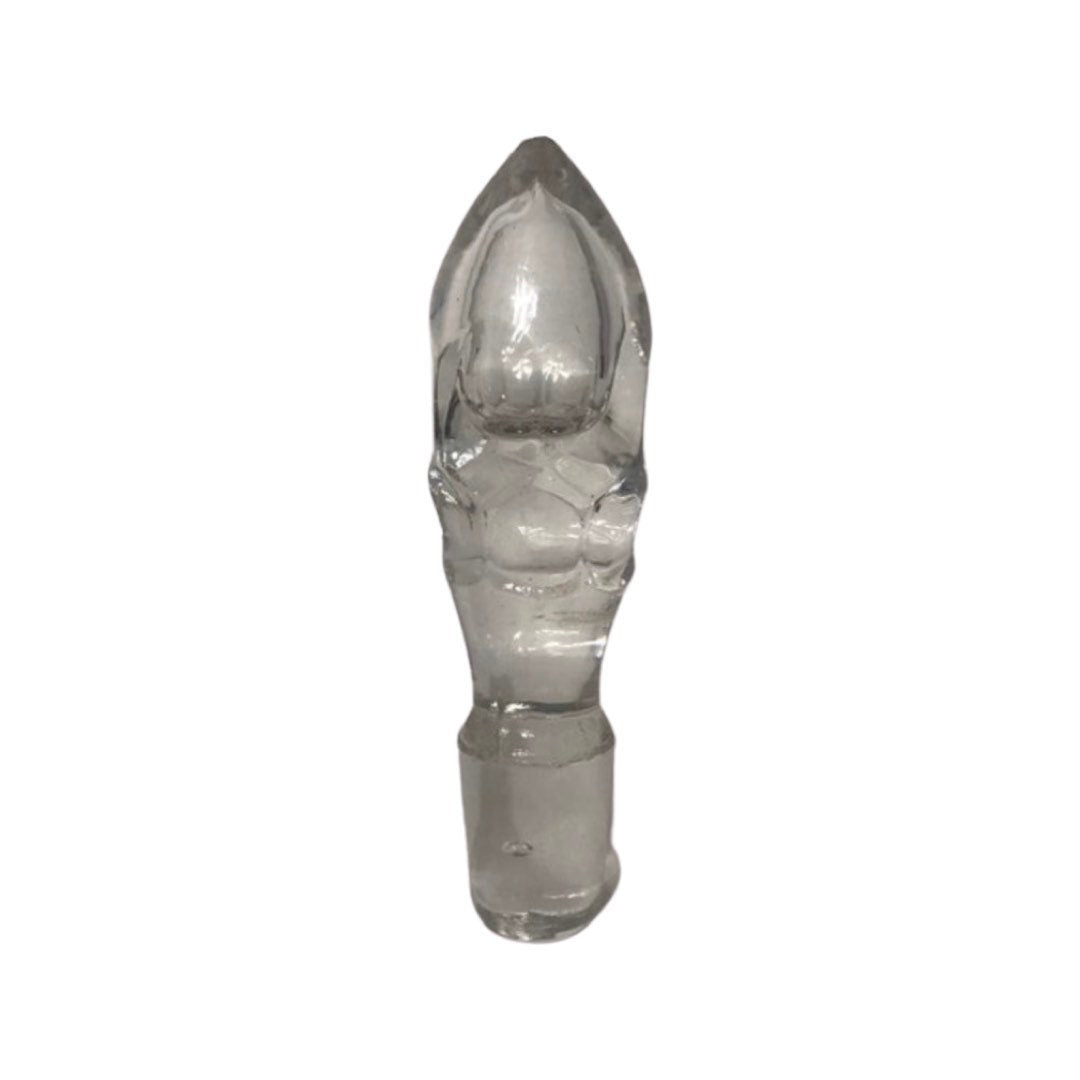 Vintage Clear Crystal Glass Bottle Stopper | Home & Living