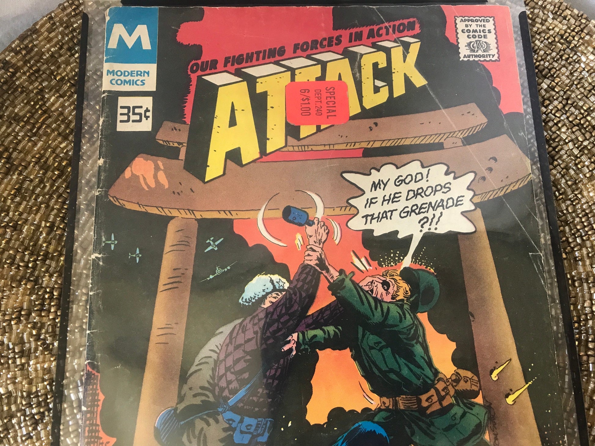 Attack - Our Fighting Forces in Action | Modern Comics