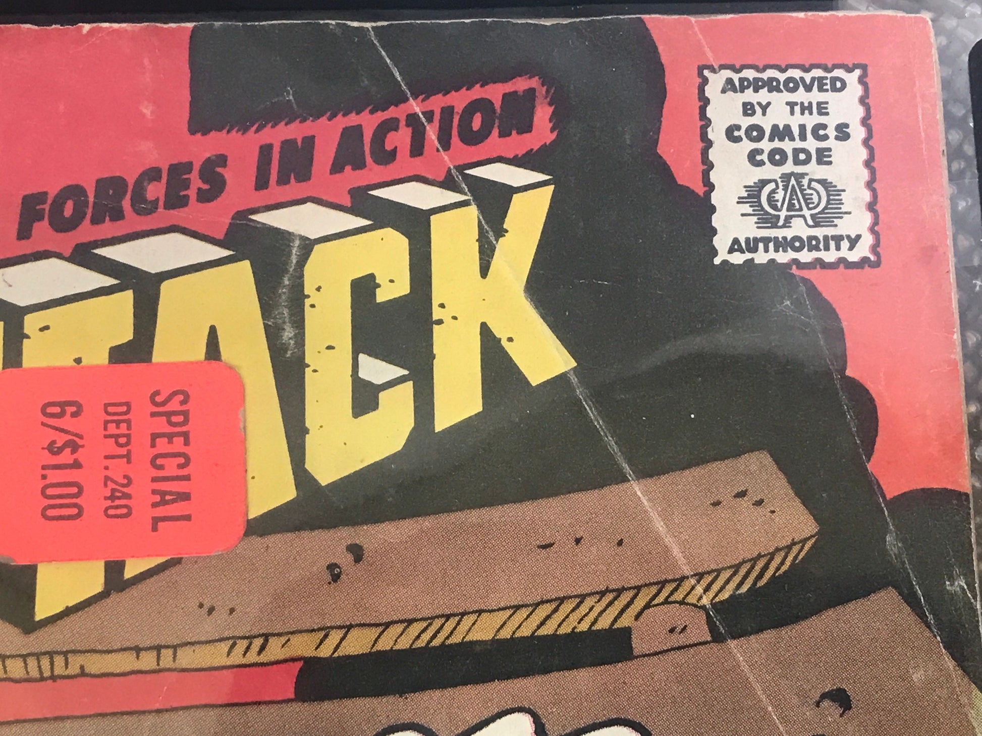Attack - Our Fighting Forces in Action | Modern Comics