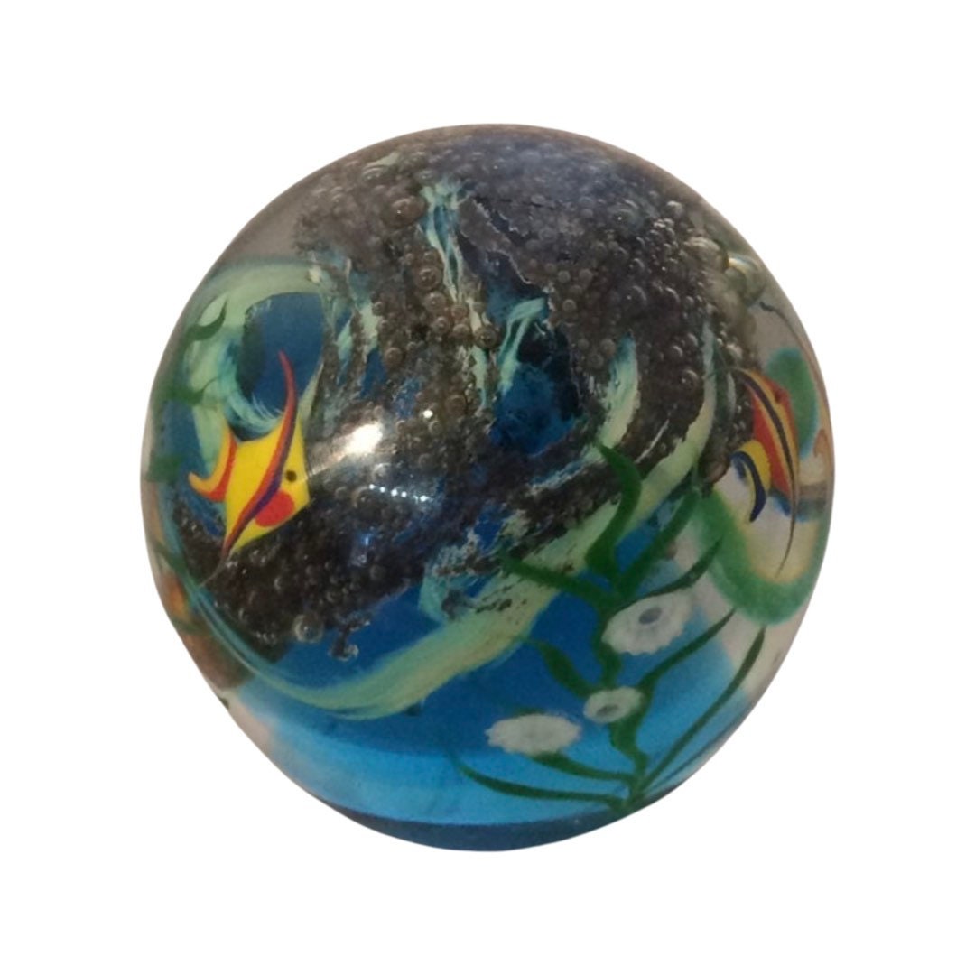 Lalligur Studio Glass Paperweight