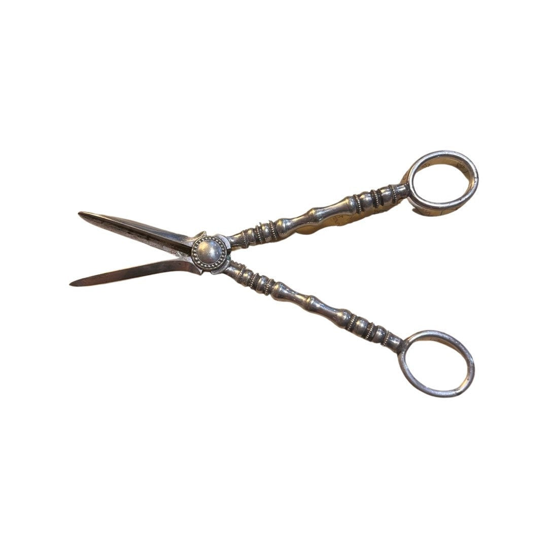 Ornate Sterling Silver Scissors