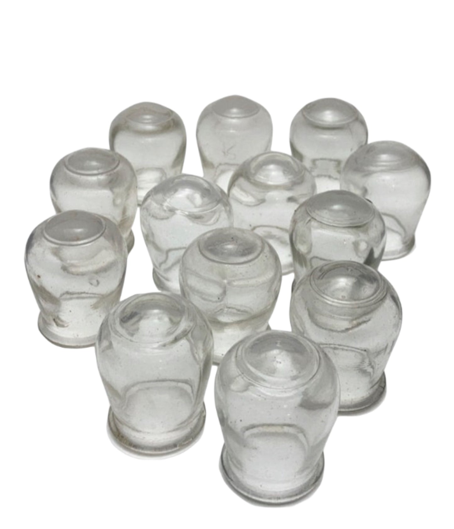 Set of 13 - 1960’s Vintage Russian Glass Cupping Jars