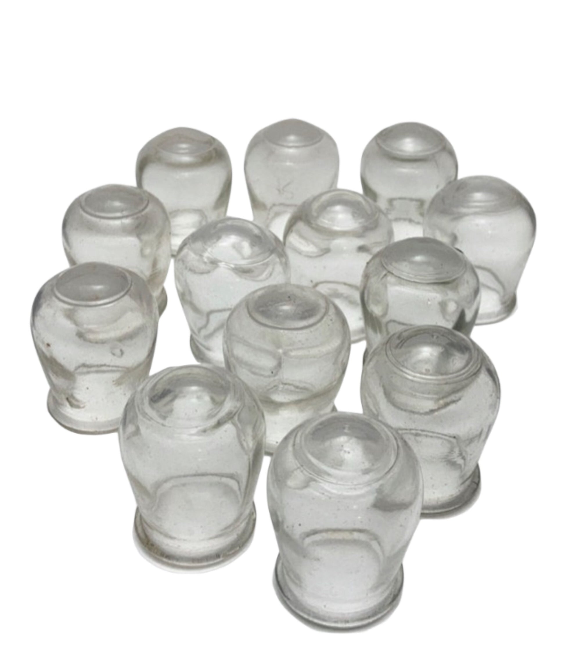 Set of 13 - 1960’s Vintage Russian Glass Cupping Jars