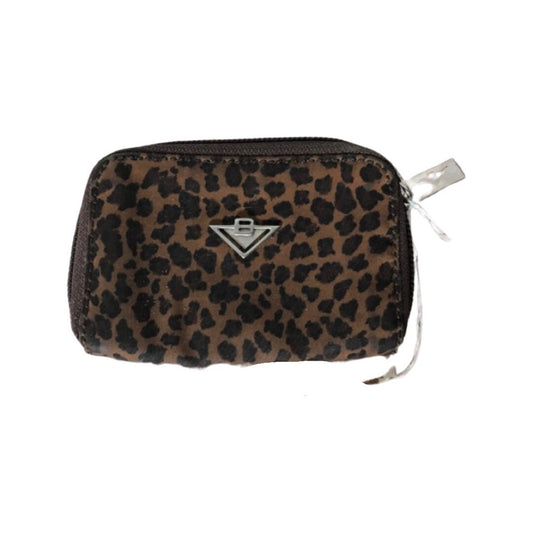 Vintage Bottega Veineta Cheetah Coin Purse, Animal Print Wallet, Retro Coin Holder, Small Purse, Classic Cheetah Gift