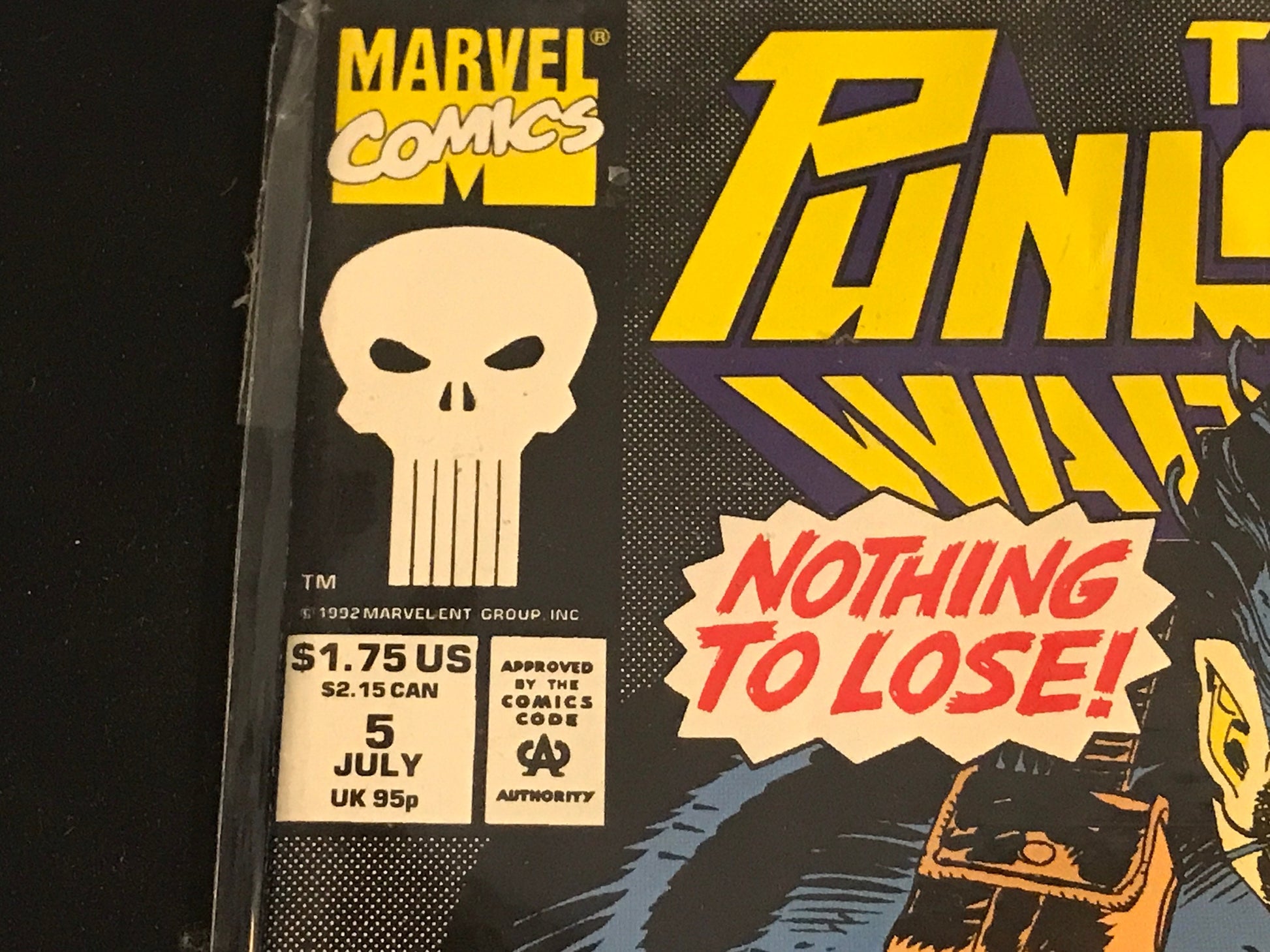 Vintage The Punisher Comic | July Issue | Marvel Comics