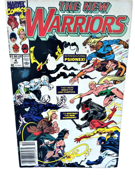 Vintage 1990s comic of The New Warriors.