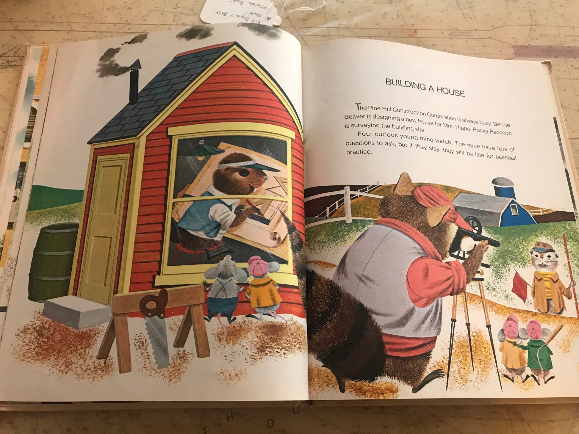 Busy Town by Bill Dugan | 1969 - A Golden Book