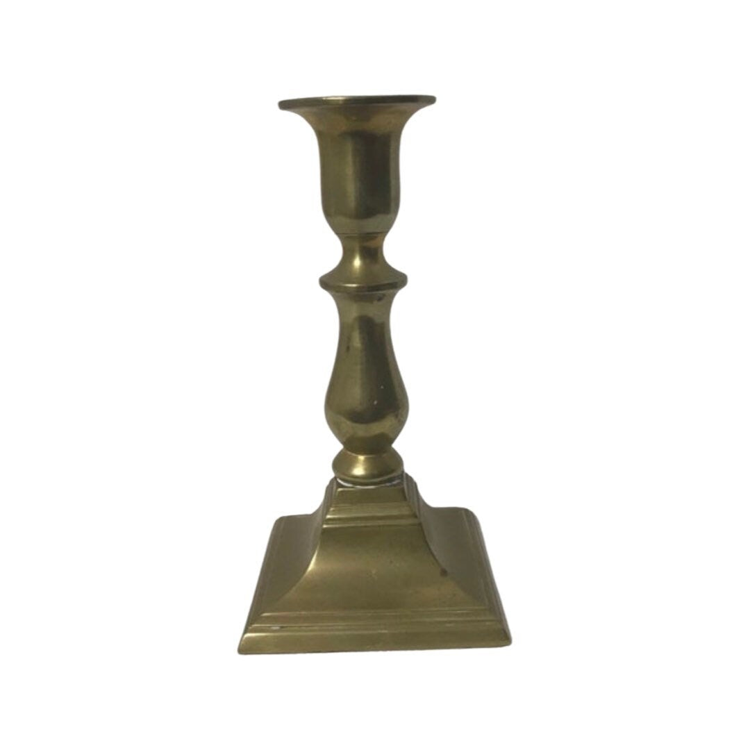 Vintage Brass Candlestick Holder | Home Decor