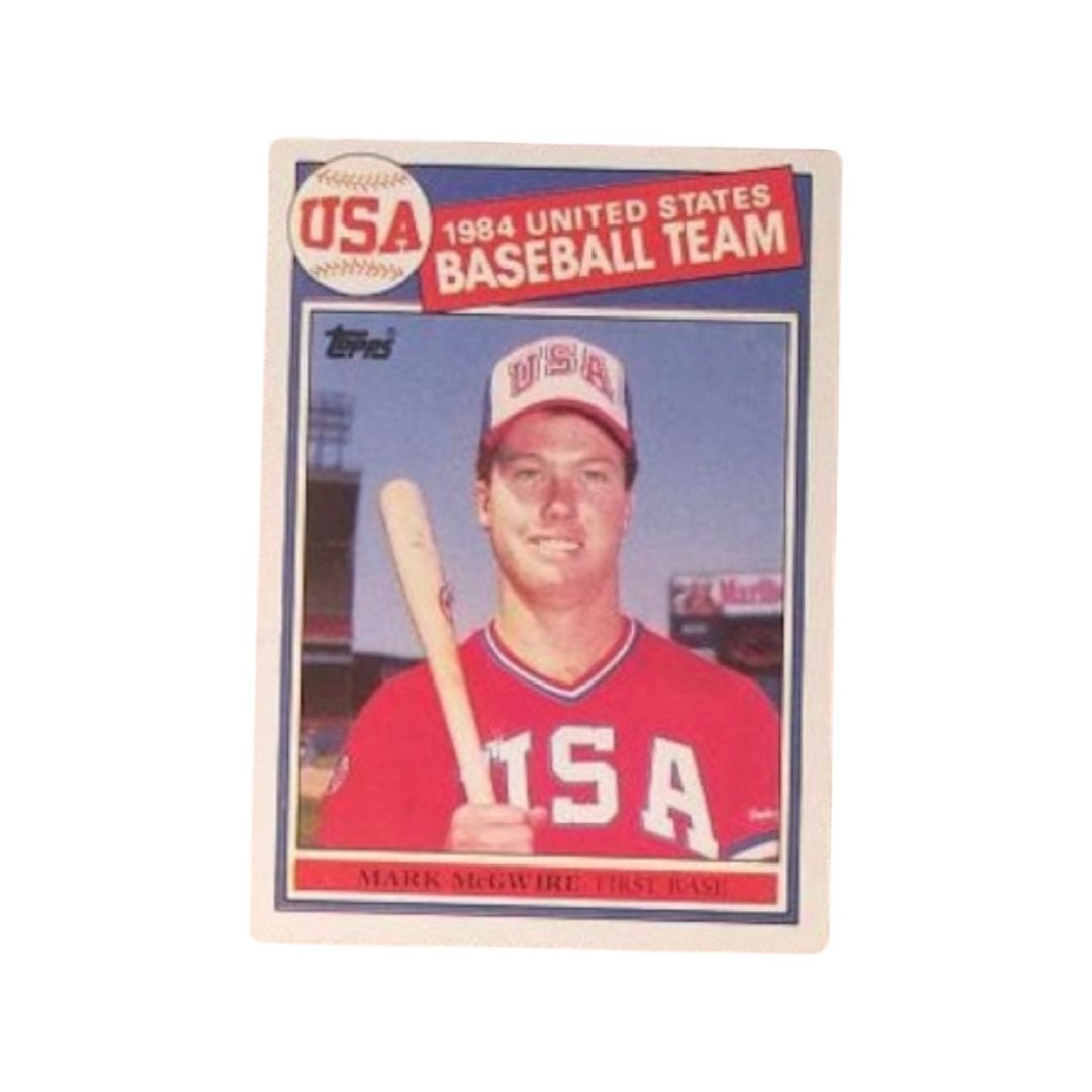 1985 Topps #401 Mark McGwire Baseball Card