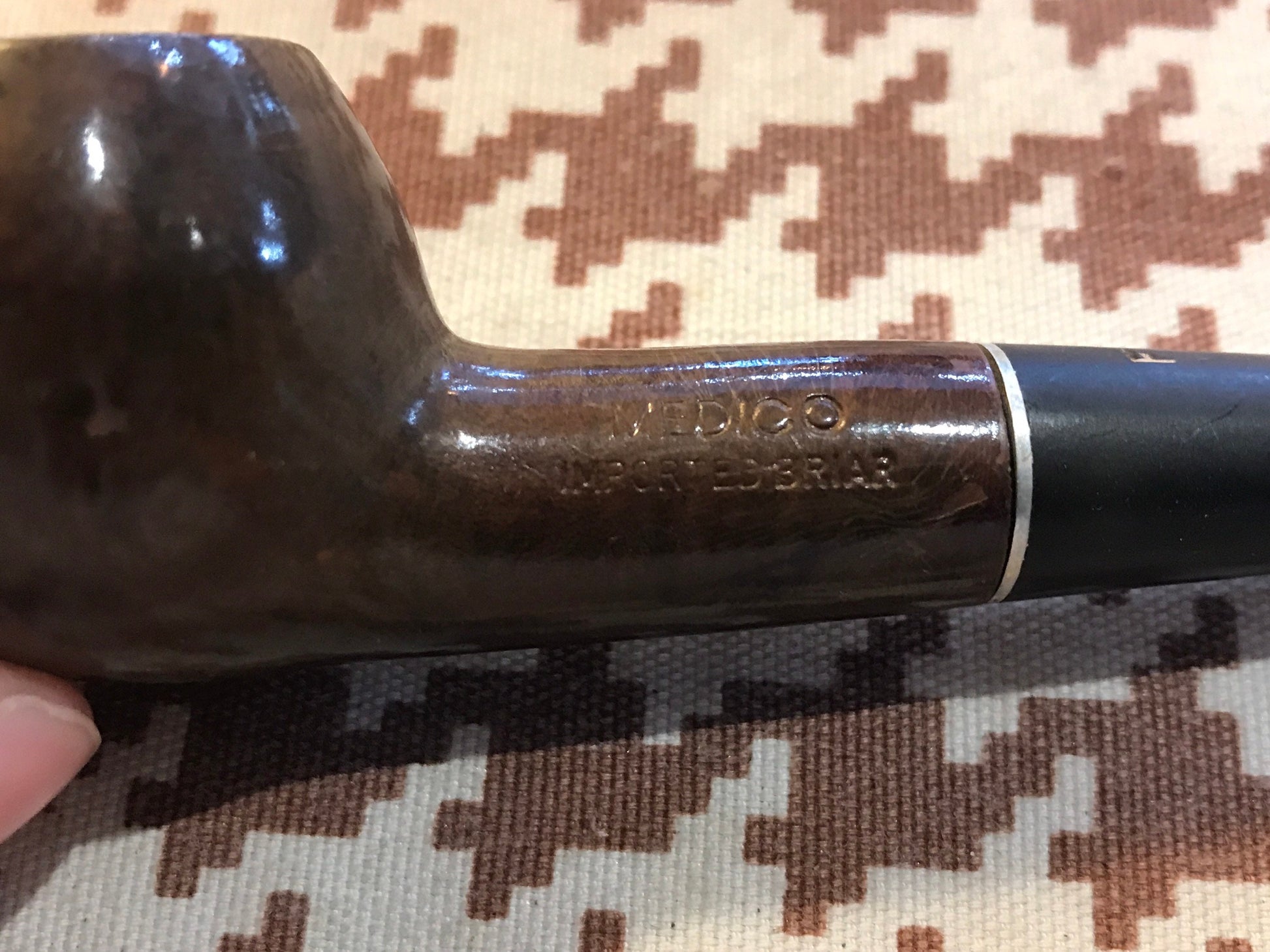 Vintage Medico Wood Smoking Pipe | Imported Briar