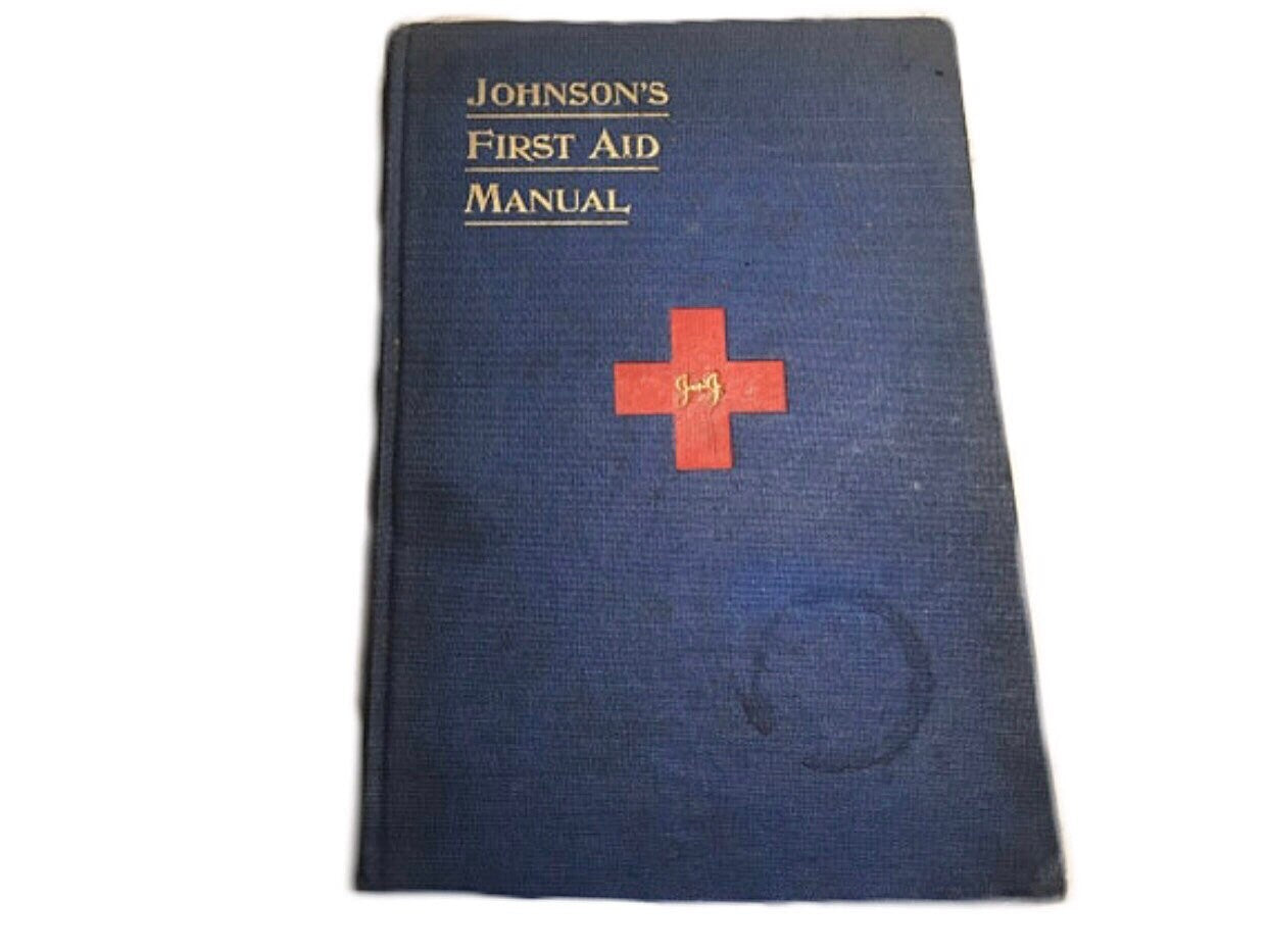 Vintage Johnson’s First Aid Manual | Home and Living