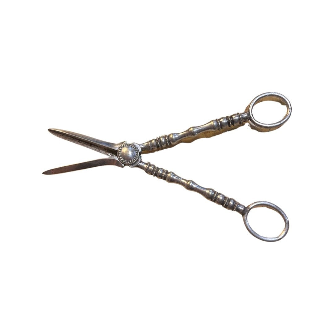 Ornate Sterling Silver Scissors