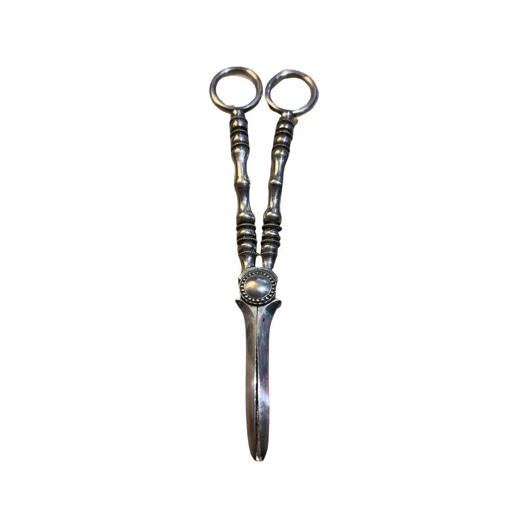 Ornate Sterling Silver Scissors