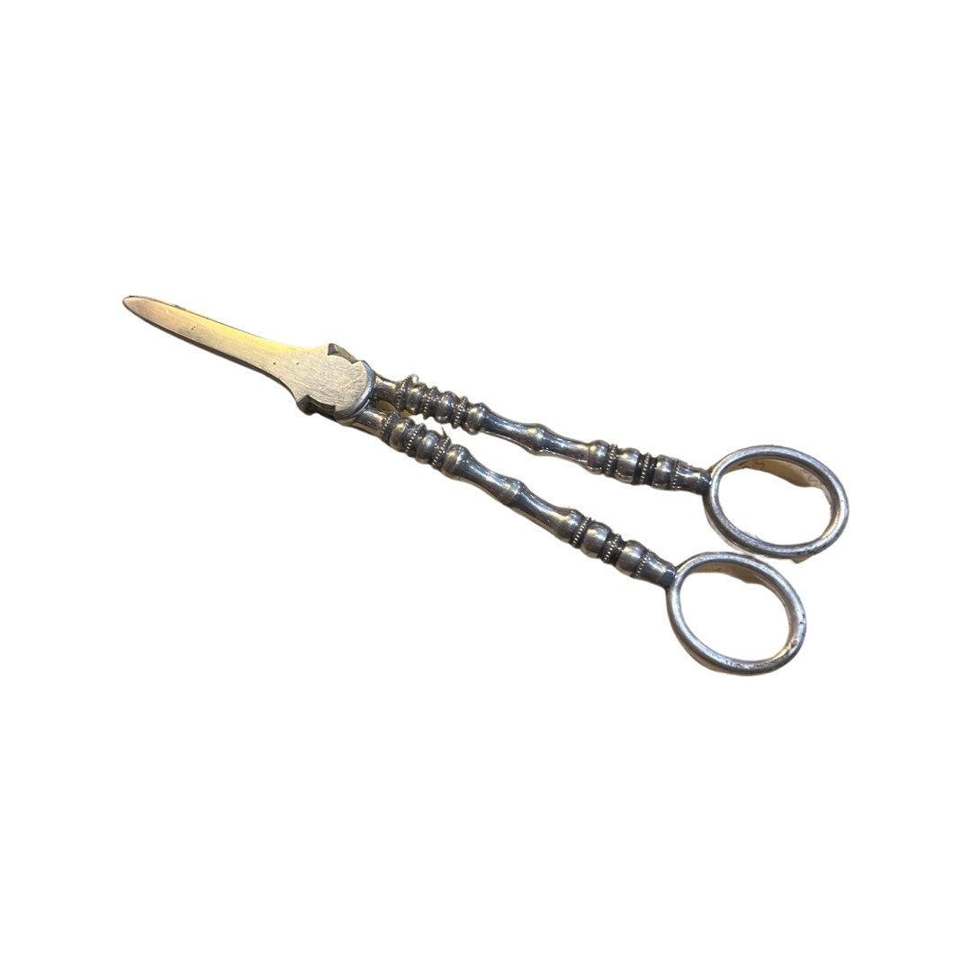 Ornate Sterling Silver Scissors