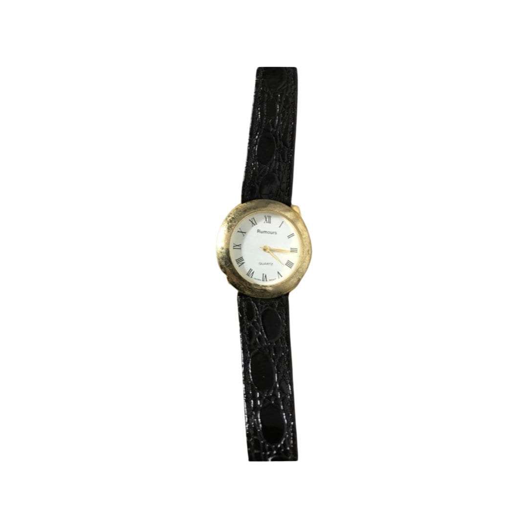 Rumors Quartz Patent Leather Wrist Watch | Jewelry