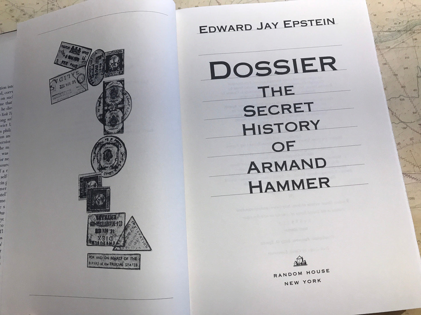 Dossier The Secret History of Armand Hammer by Edward Jay Epstein | Literature