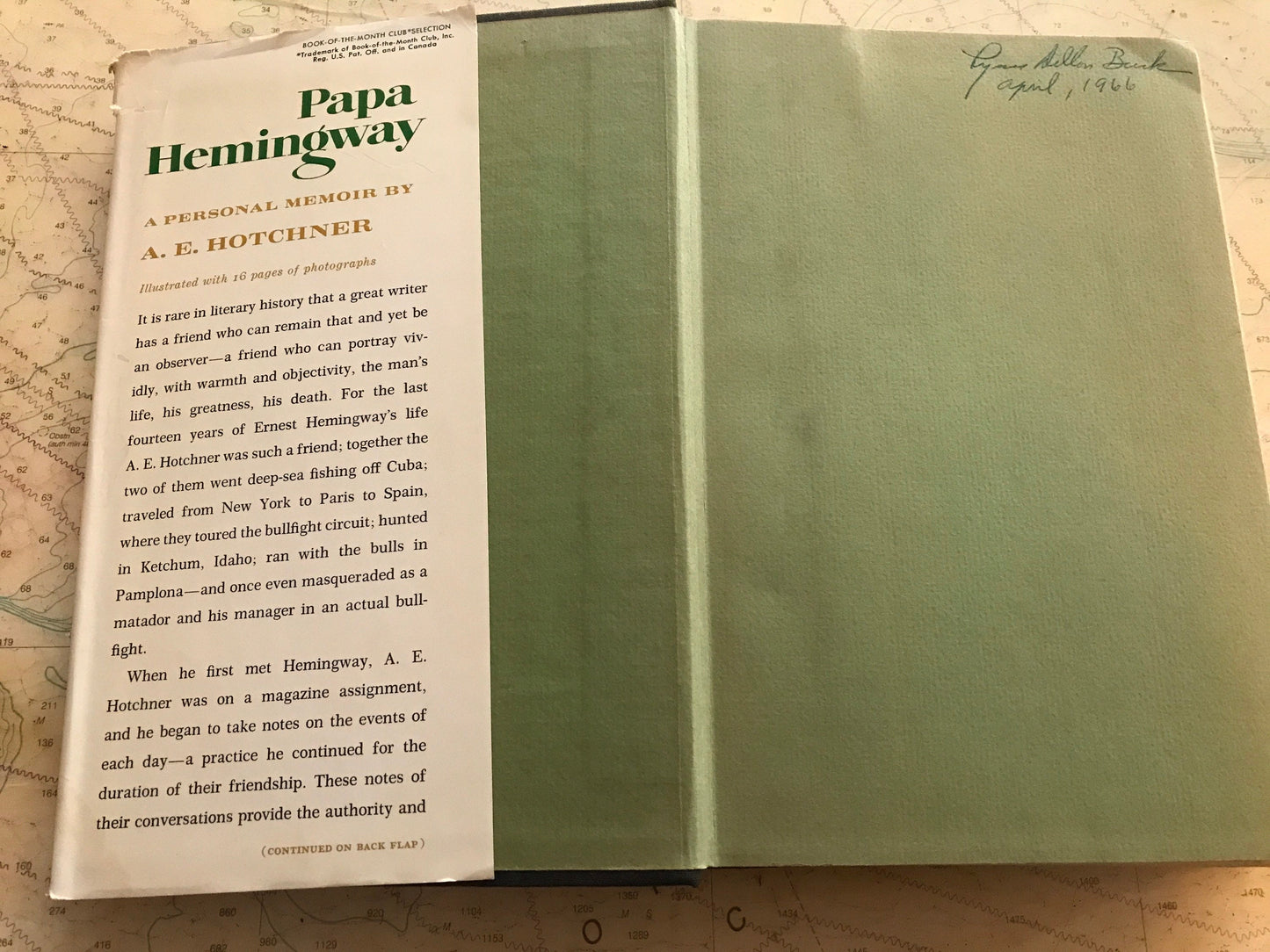Papa Hemingway A Personal Memoir by A. E. Hotchner | Literature