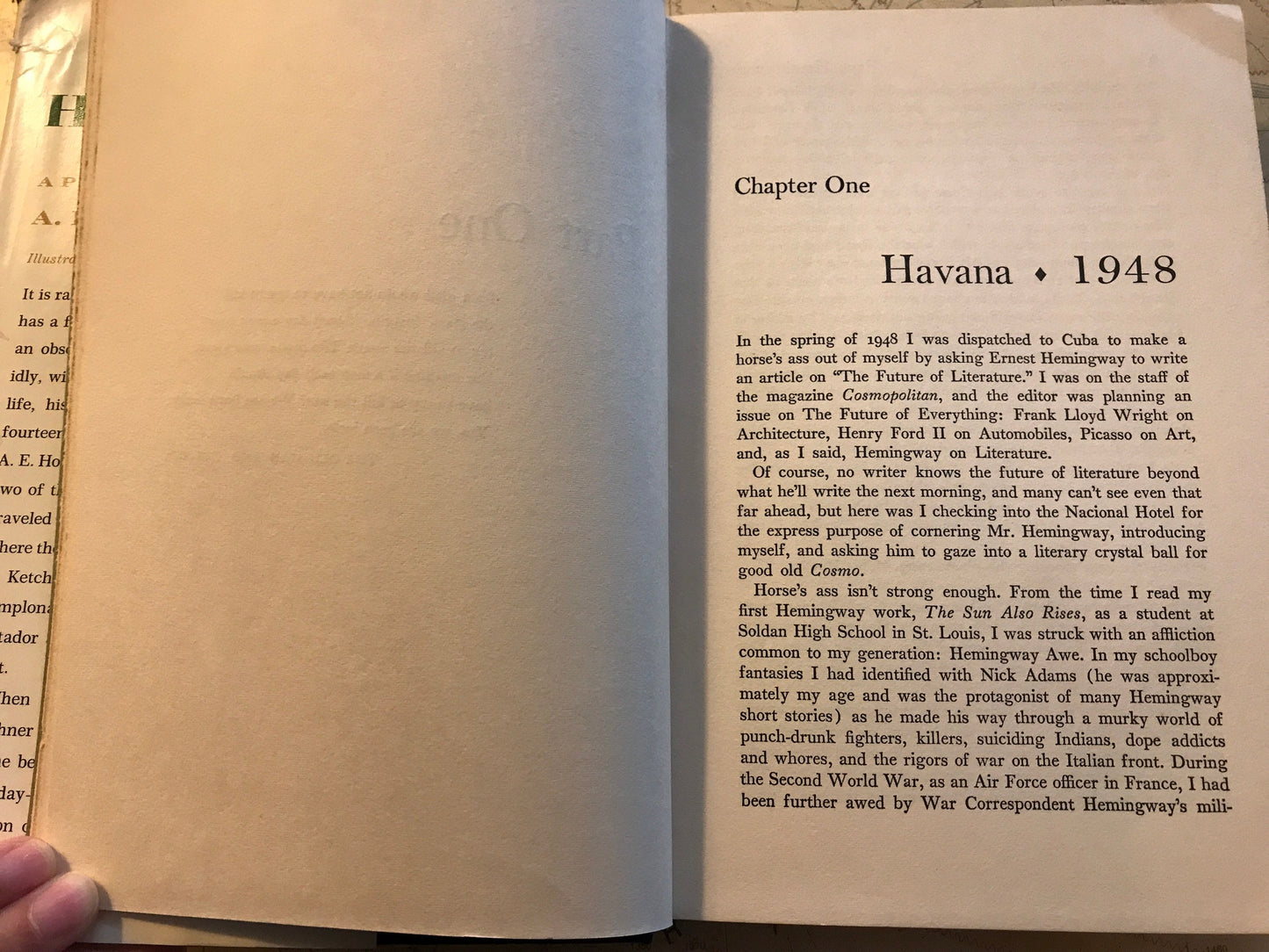 Papa Hemingway A Personal Memoir by A. E. Hotchner | Literature