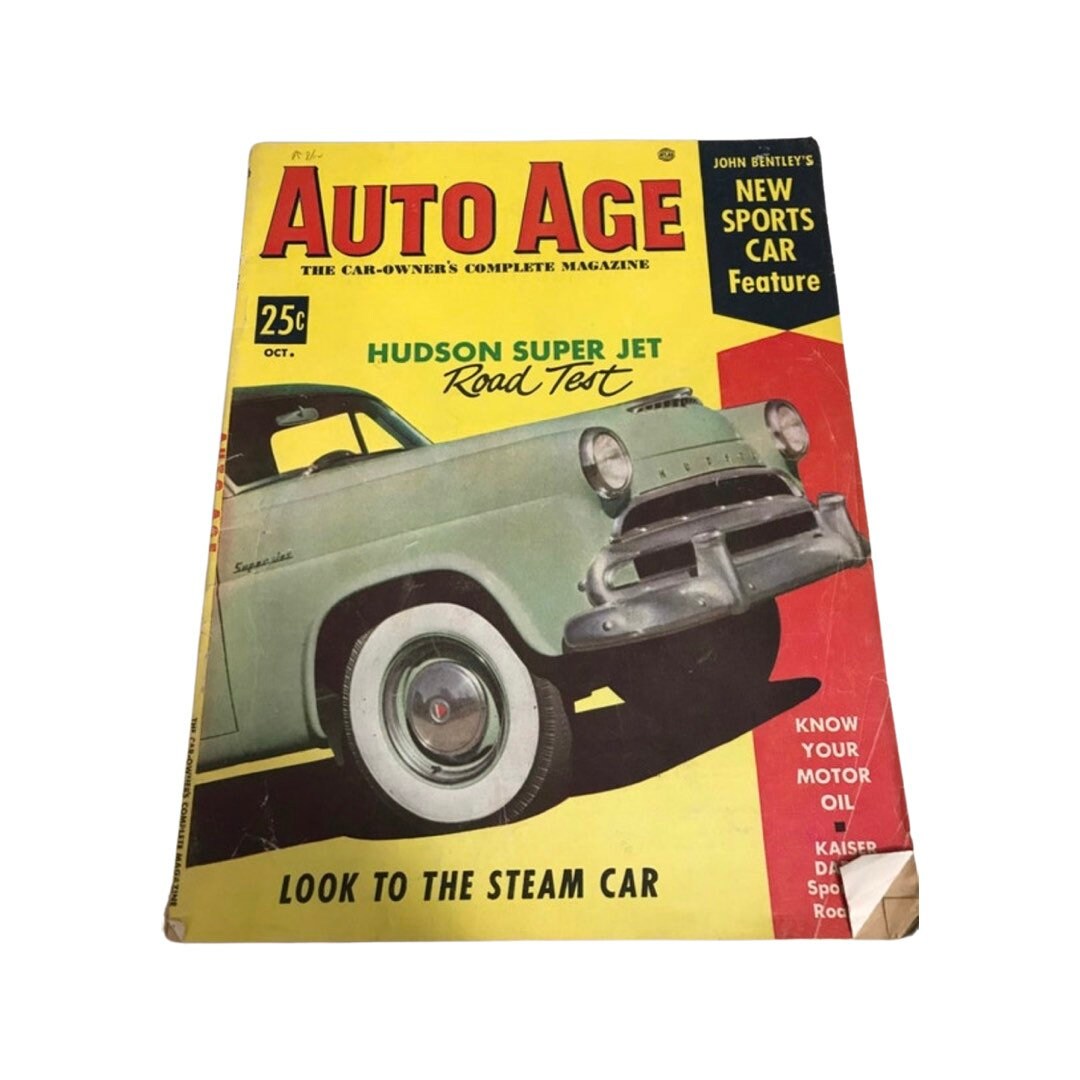 Vintage Auto Age The Car-Owner’s Complete Magazine | Look to the Steam Car | Editor John Bentley