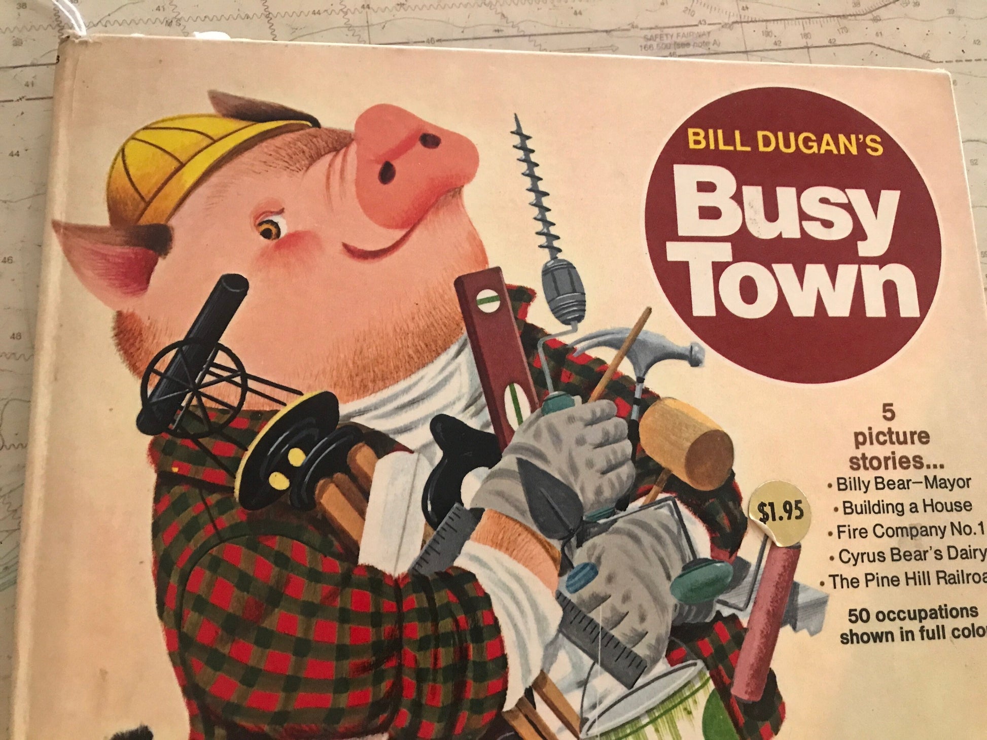 Busy Town by Bill Dugan | 1969 - A Golden Book