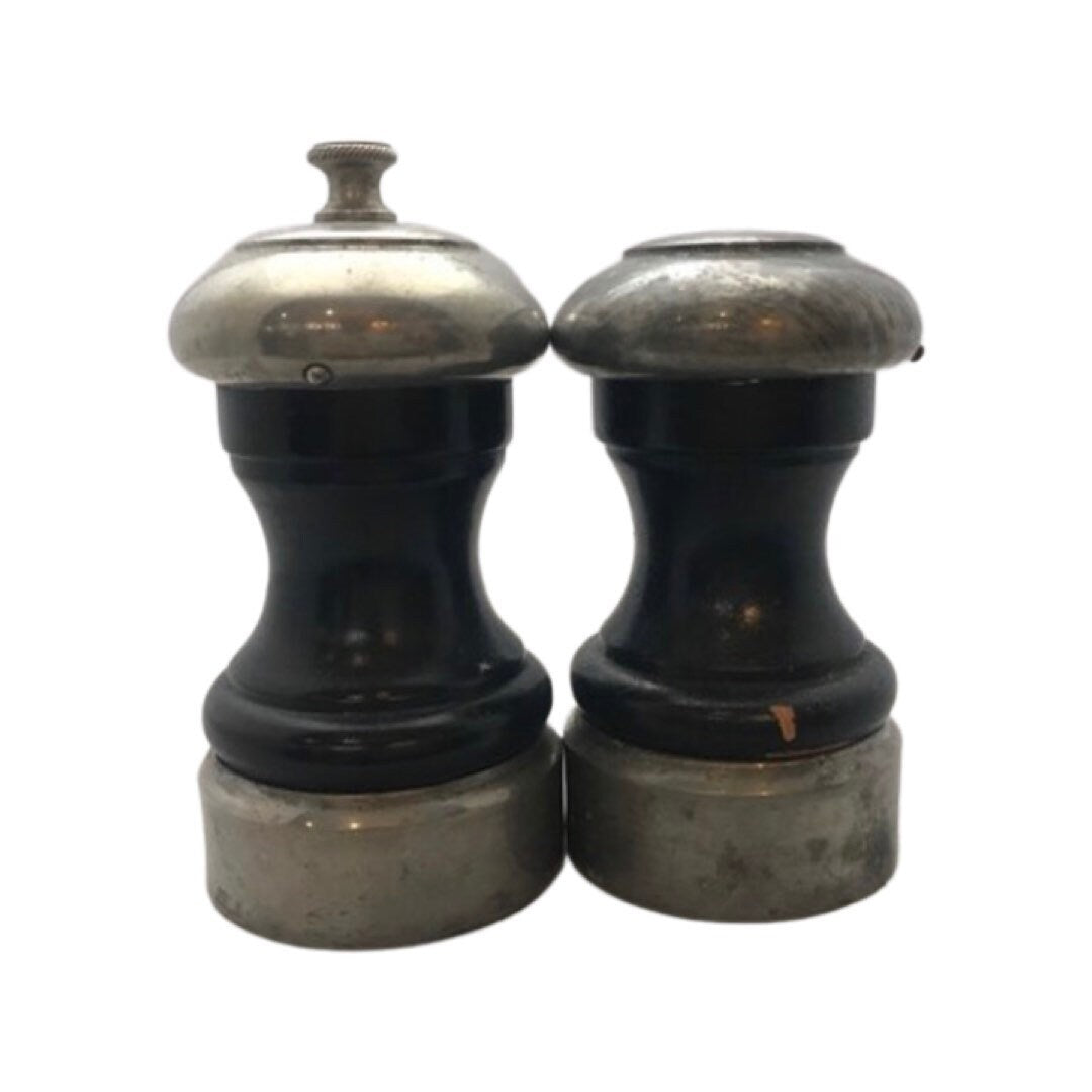 Vintage Steel - Salt & Pepper Shakers