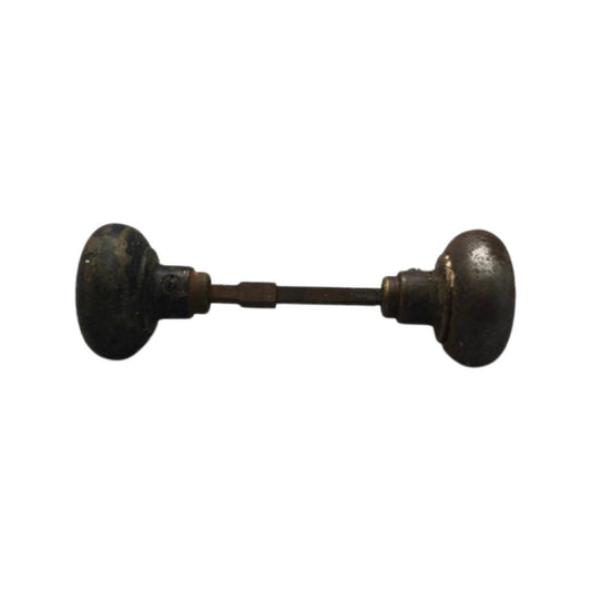 Antique Round Brass Door Knobs