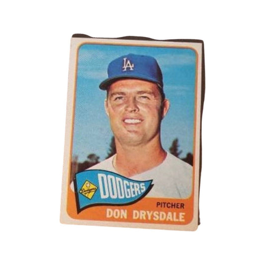 1958 Don Drysdale vintage baseball card