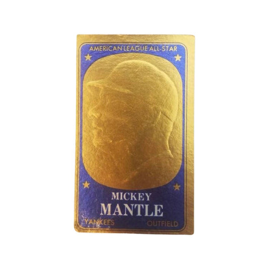 1965 Topps Embossed Mickey Mantle Card #11