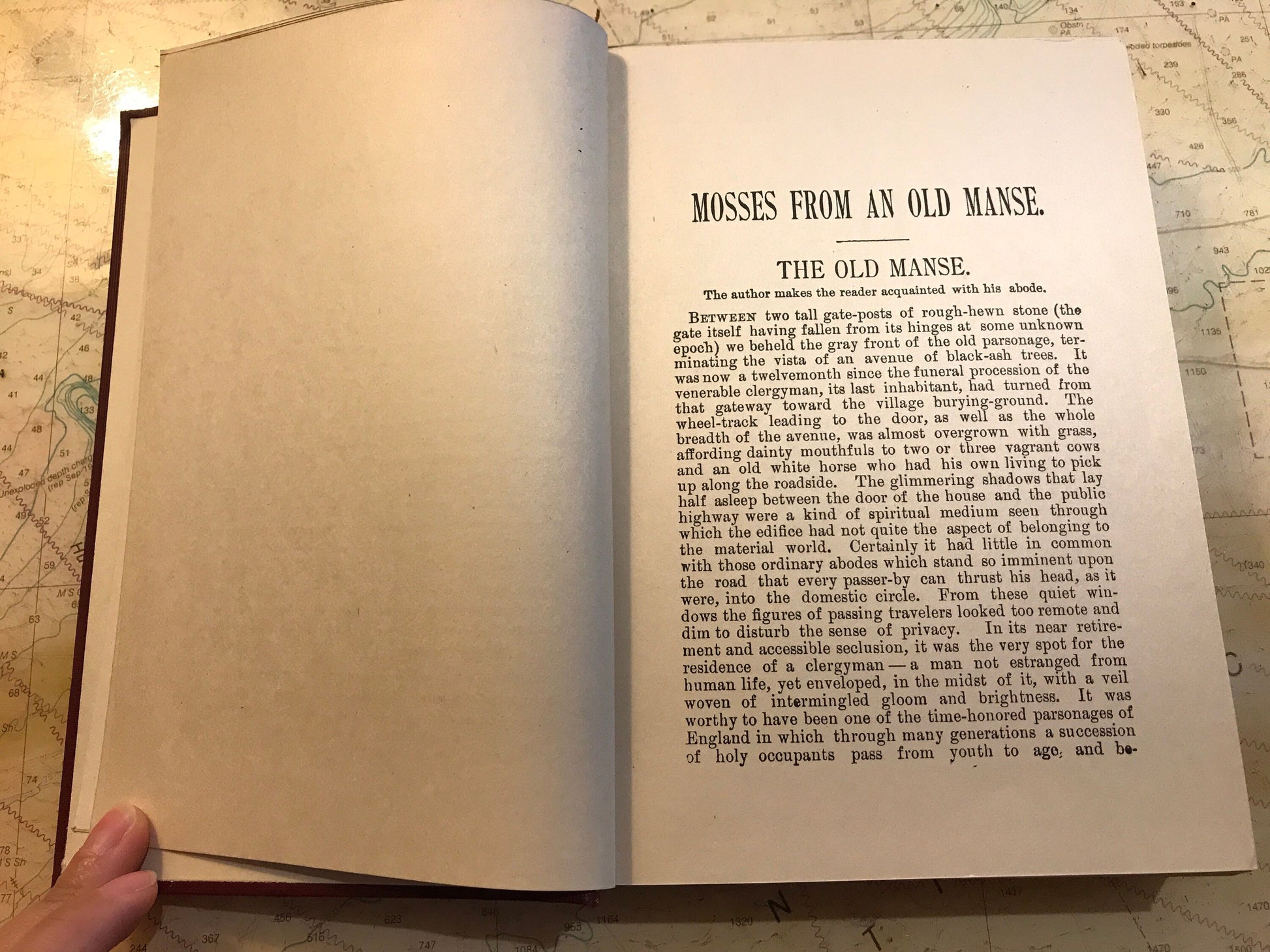 Mosses From An Old Manse by Nathaniel Hawthorne | Classic Literature